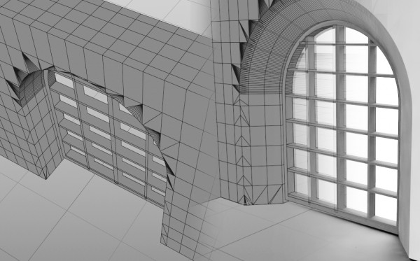 3D-Entwurf 38:<br />Nun erhält die Residenz ihr mittelalterliches Gemäuer. Weitere Details in kürze.
