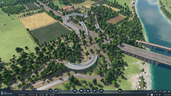 TSF2_5.png (3.79 MiB) 3942 mal betrachtet Der Blick von gegenueberliegender Seite auf die Autobahn