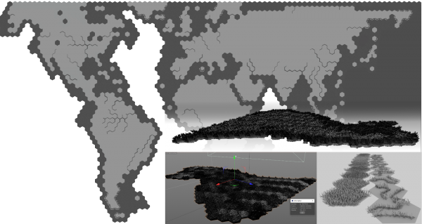 3D-Entwurf 74:<br />Stattdessen versuche ich eine 3D-&quot;Webtechnik&quot;. Hallo Eisdrache, huhu Marcel: Meine Infos an Euch sind schon wieder veraltet. Ich versuche nun doch die Zeichenvorlage für den Teppich dreidimensional zu basteln und meinen PC heißlaufen zu lassen. :)